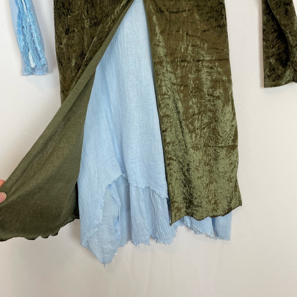 Snow White and the Huntsman Costume Dress Disney Child Kids Med Velvet Halloween - Picture 10 of 11